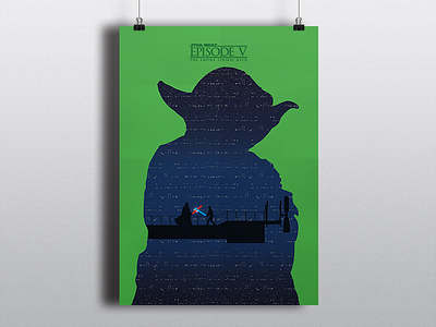 Star Wars - Empire Strikes Back darthvader empire father jedi luke minimalist skywalker starwars yoda