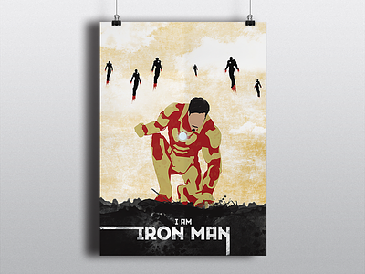 Iron Man comics hero ironman marvel minimalist tonystark