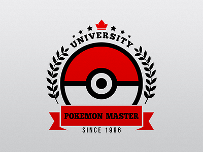 University Pokemon crown flower master pokeball pokemon pokemongo since1996 star university
