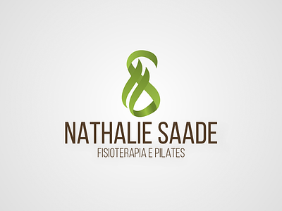 Nathalie Saade - Logo brand branding fisioterapia logo marca nathalie physiotherapy pilates saade
