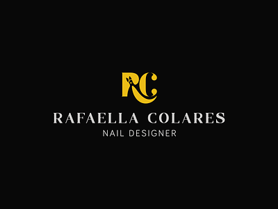 R + C beauty brand branding c designer logo logotype nail r rc