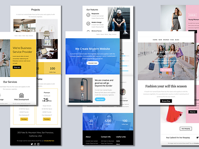 Responsive HTML email templates