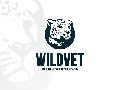 Leopard logo for veterinary foundation branding design graphic design illustration leopard logo vector