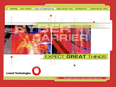Lucent Interactive CD animation branding graphic design illustration interactive design ui ux vector
