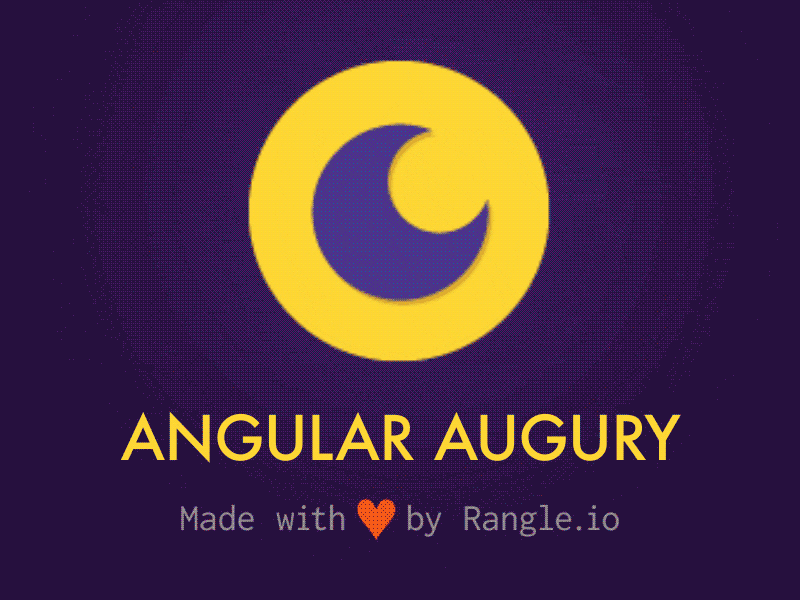 Angular Augury: Evolution angularjs augury evolution javascript logo moon purple yellow