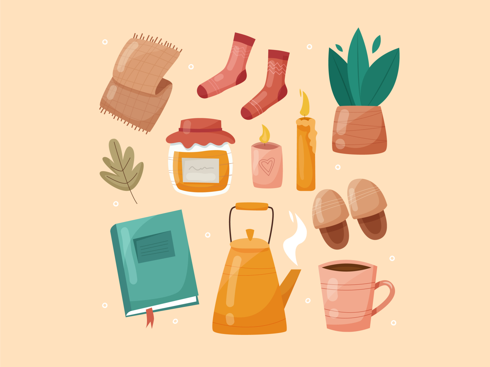 cozy-mood-by-elena-pyshnograi-on-dribbble