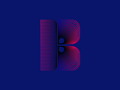 Personal Project B 8/10 branding design graphicdesign illustrator lettering letters vector