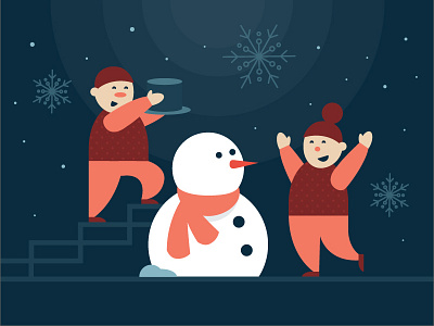 Do you want to build a snowman? christmas frosty holiday kids michael mazourek mike mazoo scarf snowflake snowman winter
