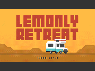 Lemonly Retreat 8 bit camper lemonly lemonly retreat michael mazourek mike mazoo rv sioux falls video game