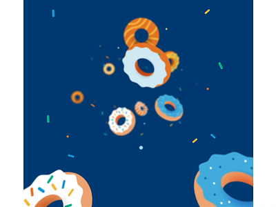 Donut Day 3d animation animation 2d dessert donut donut day holiday lemonly mazoo michael mazourek mike mazoo pastry