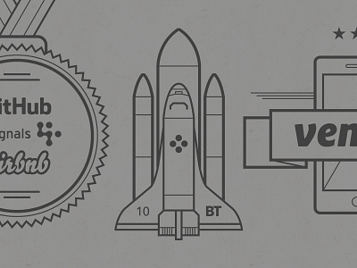 Braintree + Venmo Timeline Illustrations