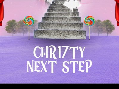 Poster CHR17TY Next Step graphic design