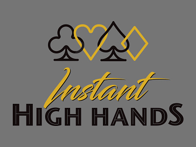 Instant High Hands cards casino game games hands high logo poker promo promotional suite