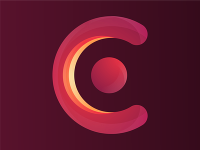 Letter C logo app appicon branding graphic design icon logo
