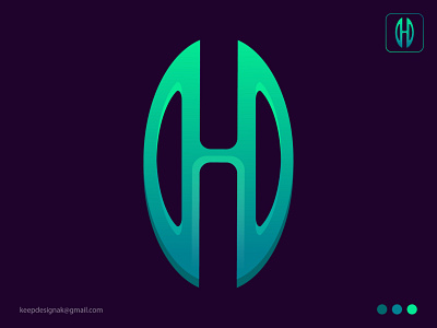 Letter H logo