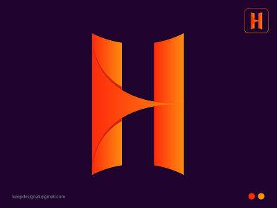 Letter H logo