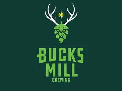 Bucks Mill Brewery Logo - Detroit Lakes Minnesota badge beer brewery buck detroit lakes lake lakes minneapolis minnesota