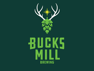 Bucks Mill Brewery Logo - Detroit Lakes Minnesota badge beer brewery buck detroit lakes lake lakes minneapolis minnesota