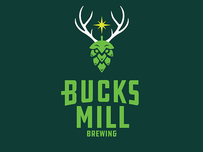 Bucks Mill Brewery Logo - Detroit Lakes Minnesota