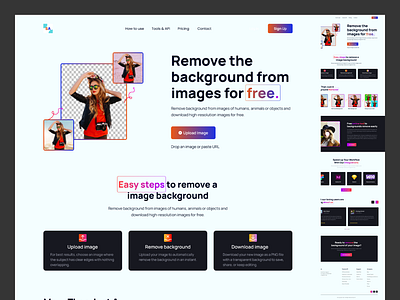 Background Remover Website background remover website designe ui ux website ui