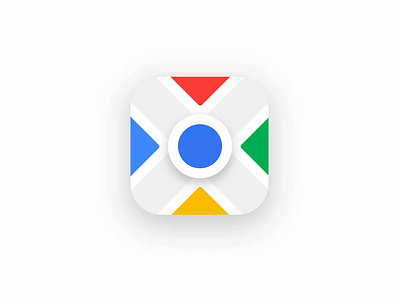 Google Maps animation flag google maps minimal motion