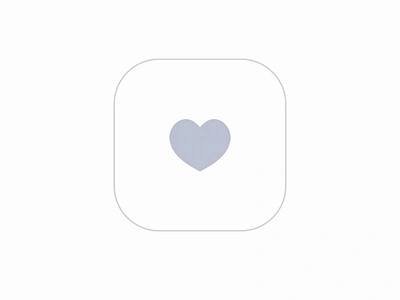 Spread love, not viruses animation favorite heart interaction like micro ux minimal ux