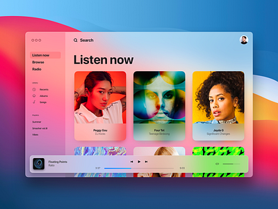 Download Apple Music Designs Themes Templates And Downloadable Graphic Elements On Dribbble