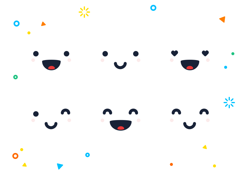 Too much happiness by Charles Patterson on Dribbble