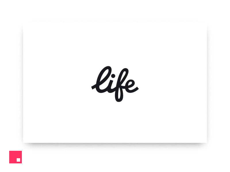 Life Clothing Co. animation hover invision loading parallax scroll shop studio transition