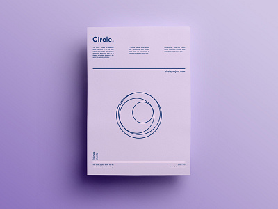 Circle. art () circles design graphic design minimal print swiss