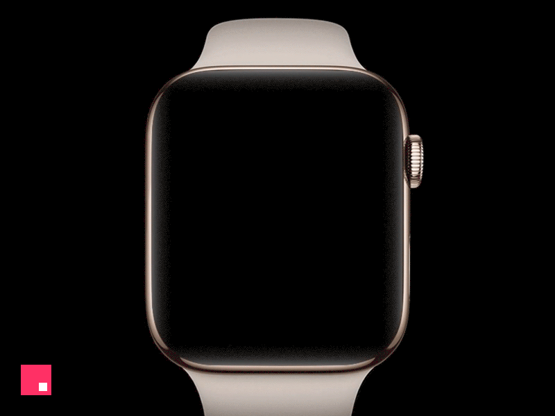 iClock animation apple calendar clean clock date design invision ios iwatch minimal studio typography ui ux watch web