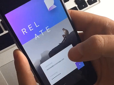 Commenting animation clean ios minimal prototype studio swipe ui ux