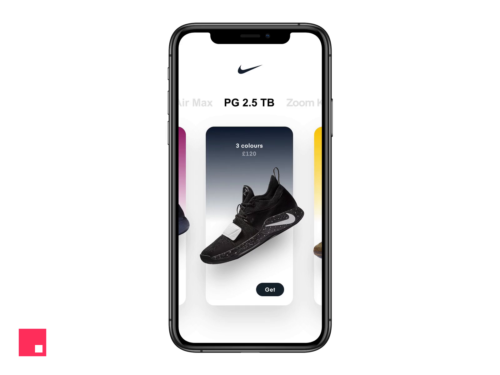 Nike app — natural motion effect by Charles Patterson on Dribbble
