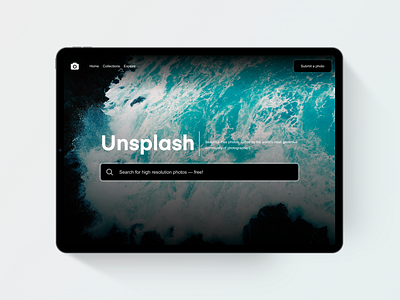 InVision Studio — Unsplash concept by Charles Patterson for InVision on ...