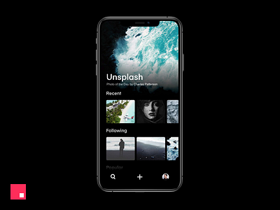 InVision Studio — Unsplash iOS animation cards ios minimal scroll studio ui ux