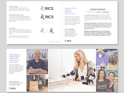 RICS Brand Book brand guide branding design logo visual identity