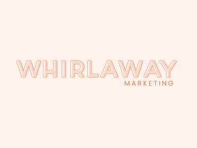Whirlaway Marketing's New Logo agency branding design logo