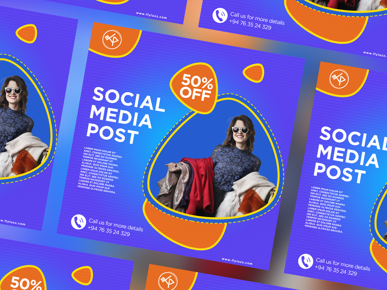 Social media post design by chamika dilranga on Dribbble