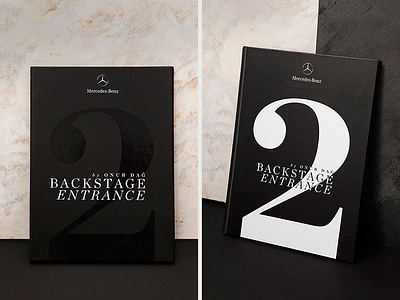 Mercedes-Benz Backstage Entrance2 2 backstage book cover design fashion mercedes benz publication