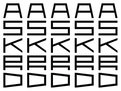 Test-Type design typeface typography