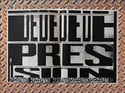 TYPE-ZINE lay out magazine typography zine