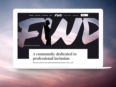 FWD Rebrand brand identity branding uidesign uxdesign