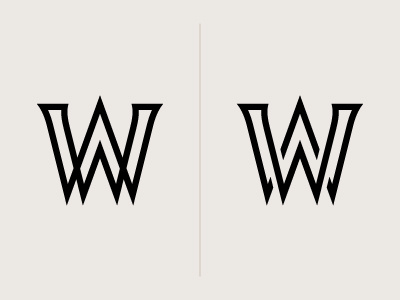 WW Monogram logo monogram