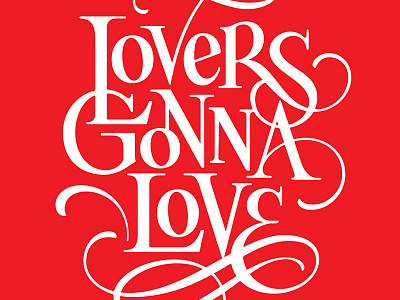 Lovers Gonna Love lettering lovers sendavalentine