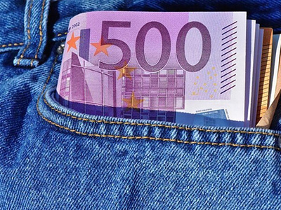 Buy fake euros online 3d animation branding graphic design logo motion graphics ui