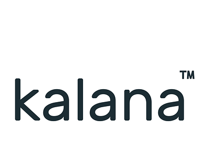 Kalana wordmark logo branding design logo