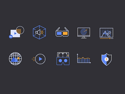 VR Icon Set