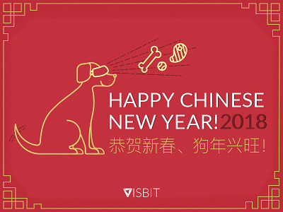 Year of the Dog chinese new year dog social media virtual reality vr year of the dog