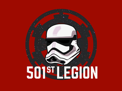 501st Legion 501st 501st legion branding illustration logo southern garrison star wars stormtrooper visual design
