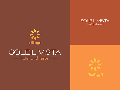 Soleil Vista branding design graphic design logo